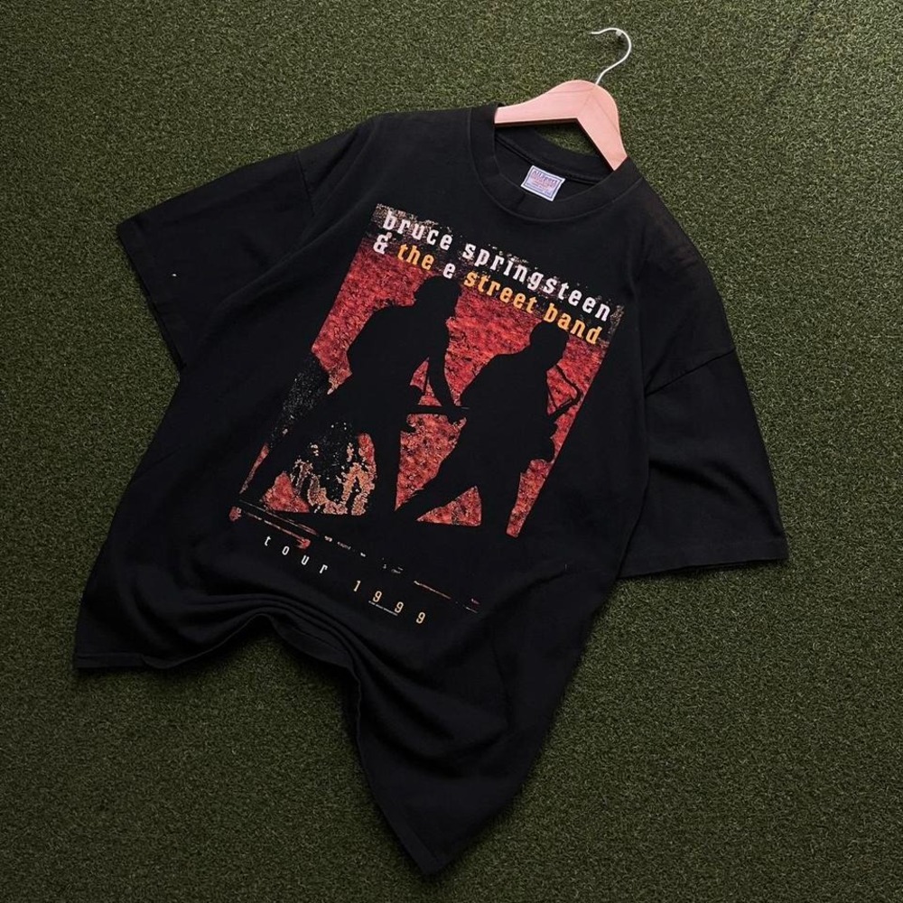 Vintage 1999 Bruce Springsteen & The E Street Band Single Stitch Tour Tee‎ Shirt